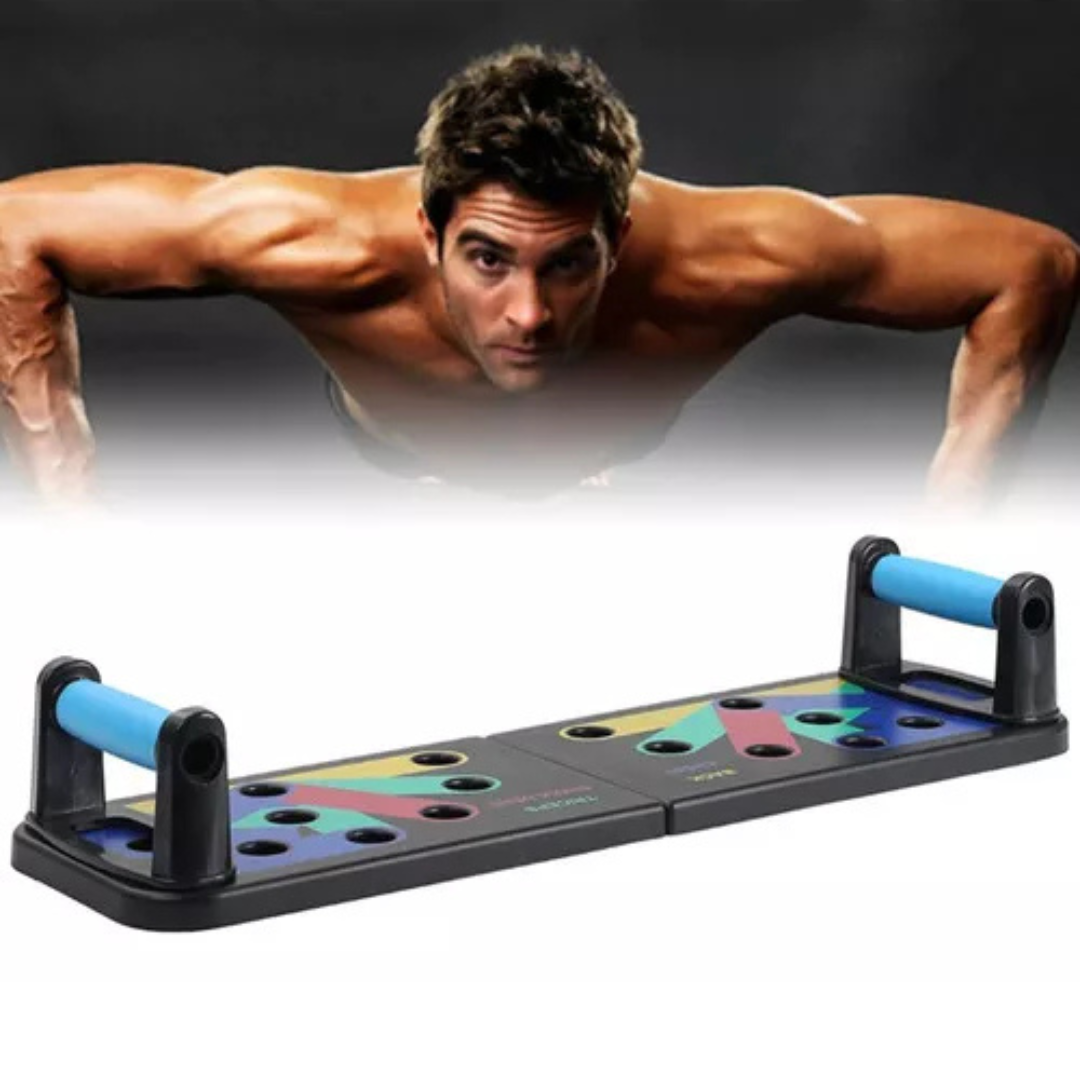 Base de Flexiones Zimex + 2 Bandas