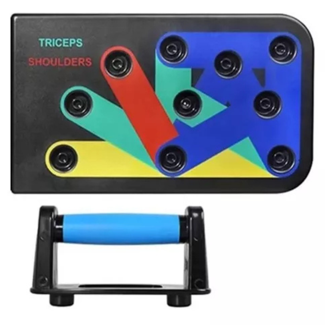 Base de Flexiones Zimex + 2 Bandas