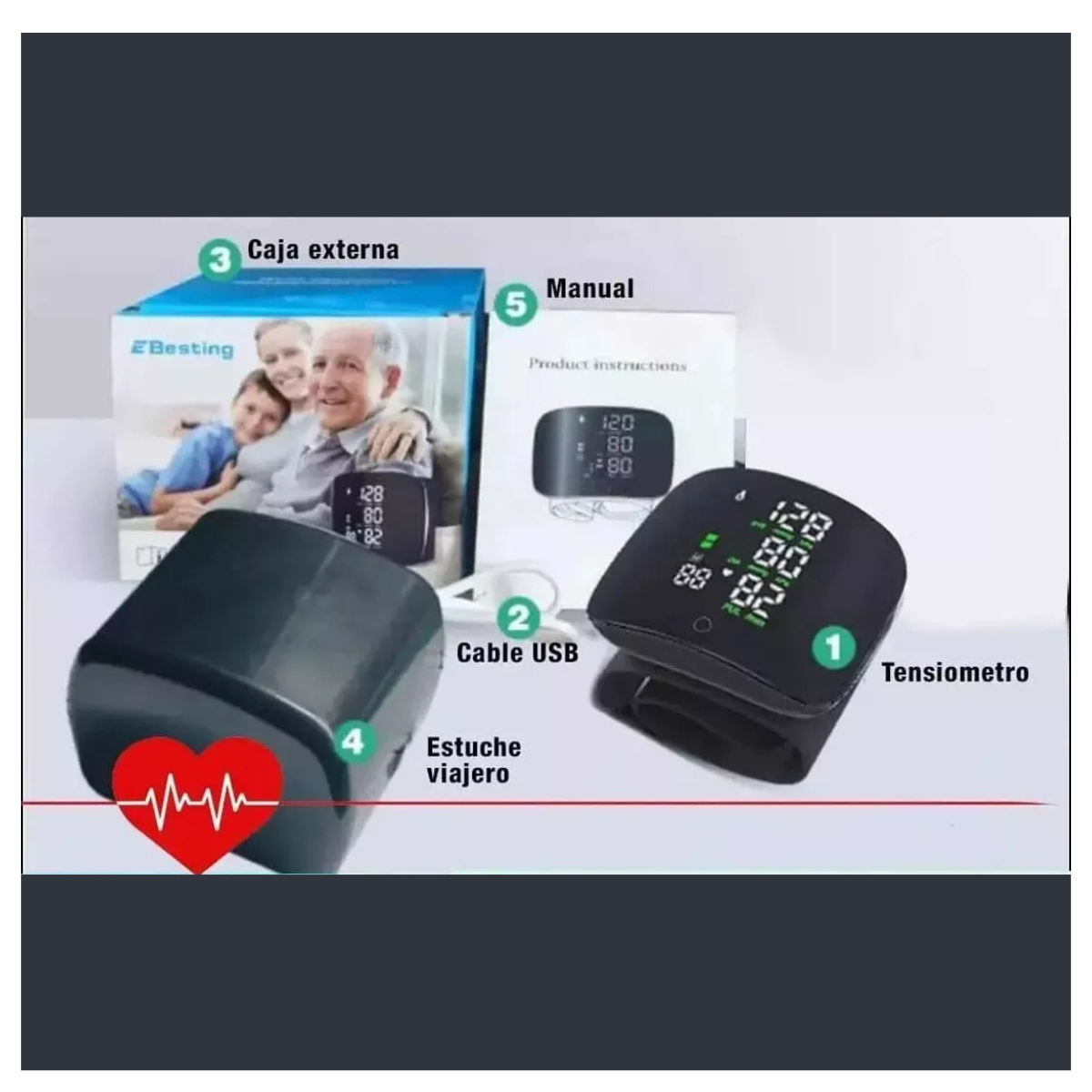 Tensiómetro VitalBand