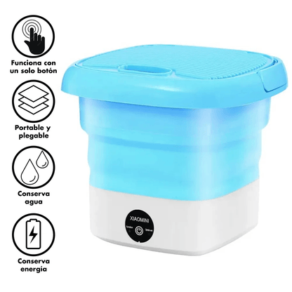 🟢Mini Lavadora portátil inteligente